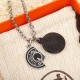 Style necklace 2023SS HERMES Hermes that fits hot midsummer Style necklace 2023SS HERMES Hermes that fits hot midsummer